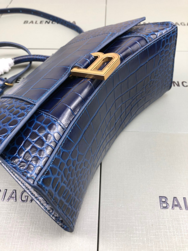 Ba*len*cia*ga hourglass small top handle bag