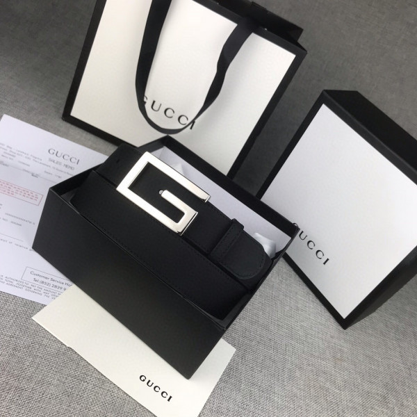 G*u*i belt with gold hardware or silver hardware