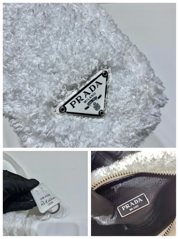 Pra*a re-edition 2000 terry mini-bag