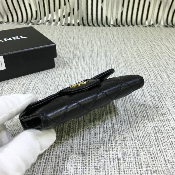 CL Lambskin Wallet Gold / Silver Hardare