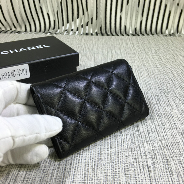 CL Lambskin Wallet Gold / Silver Hardare