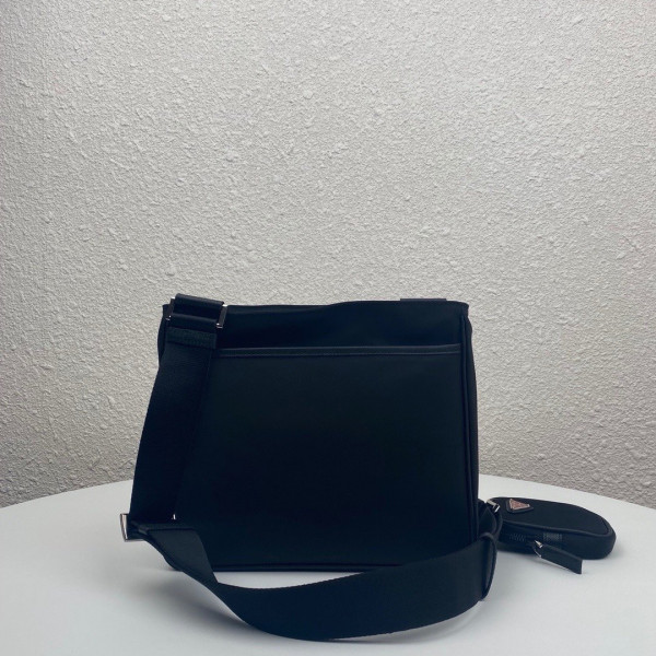 Pra*a nylon cross-body bag