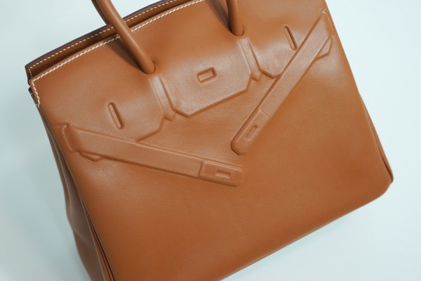 H**mes birkin shadow 25cm handmade