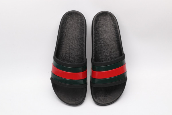 G*u*i web rubber slide sandal