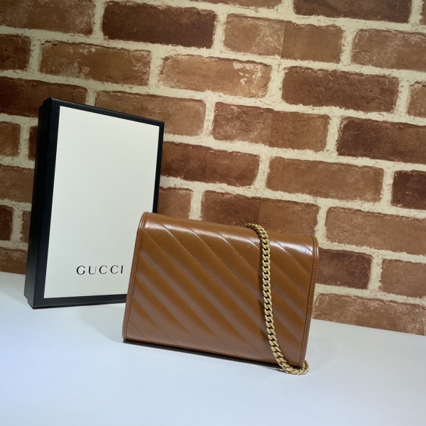 G*u*i gg marmont chain wallet