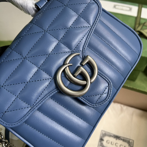 G*u*i gg marmont mini top handle bag
