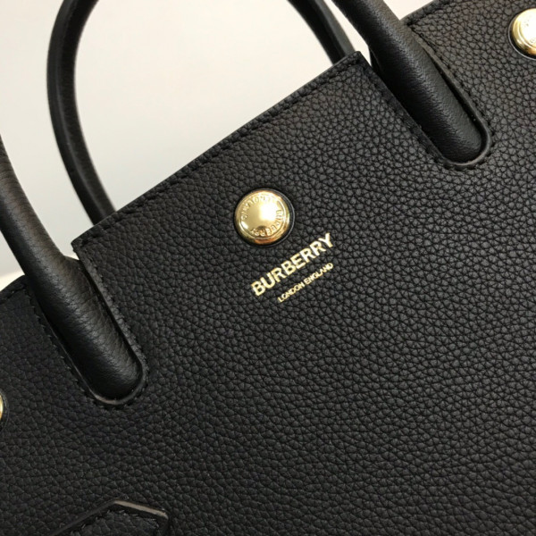 B**rry mini leather title bag