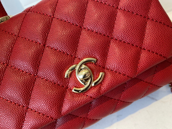 CL MINI FLAP BAG WITH TOP HANDLE