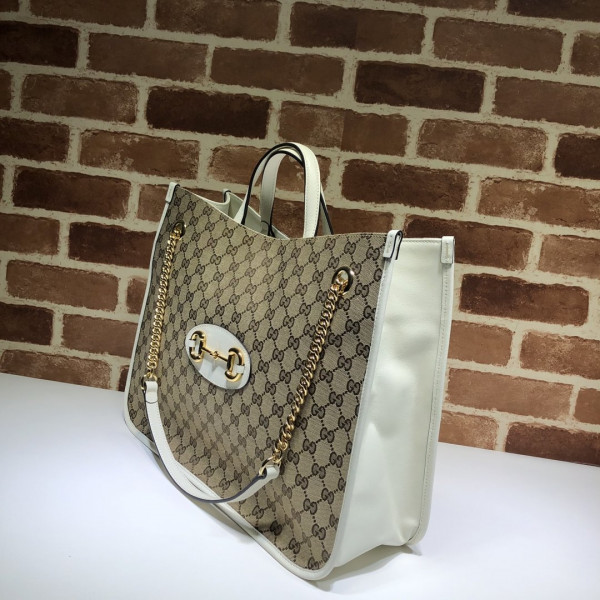 G*u*i 1955 horsebit large tote bag
