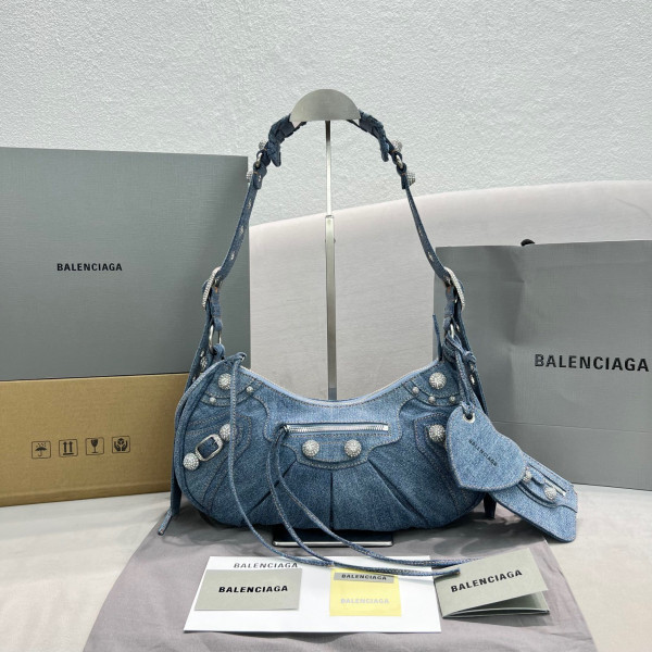 Ba*len*cia*ga women''s le cagole small shoulder bag
