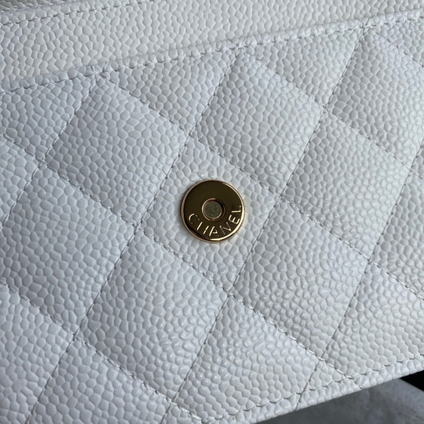 CL CHAIN WALLET CAVIAR NEW EDITION
