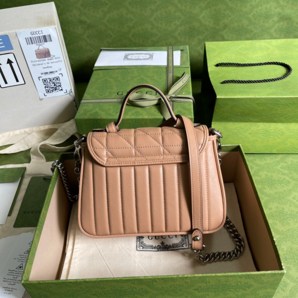 G*u*i gg marmont mini top handle bag