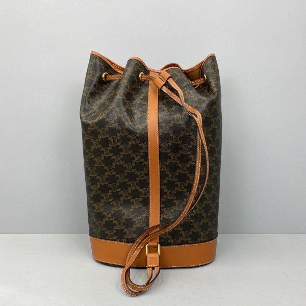 Ce**e medium sailor bag in triomphe canvas