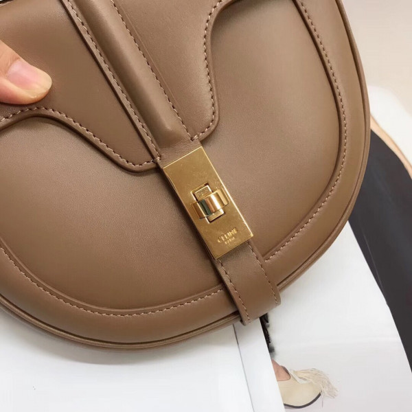 Ce**e small besace 16 bag in satinated calfskin