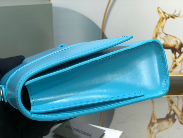 Ba*len*cia*ga hourglass stretched top handle bag