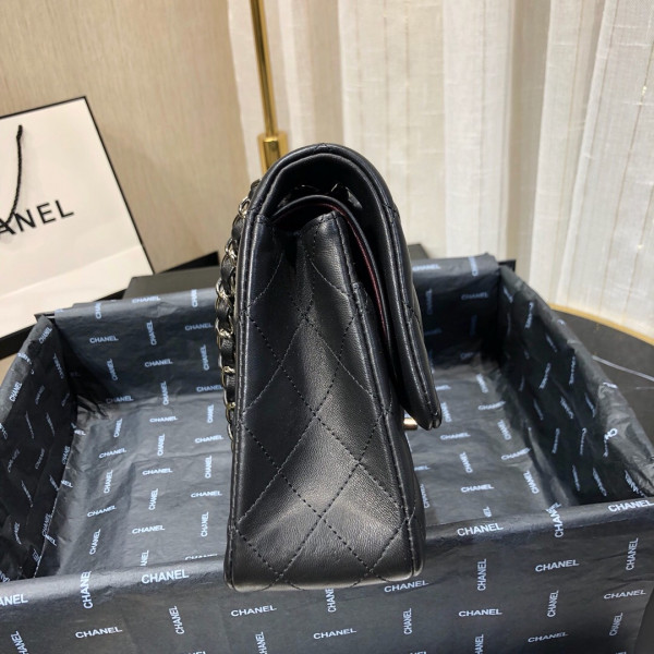 CL FLAP BAG LAMBSKIN