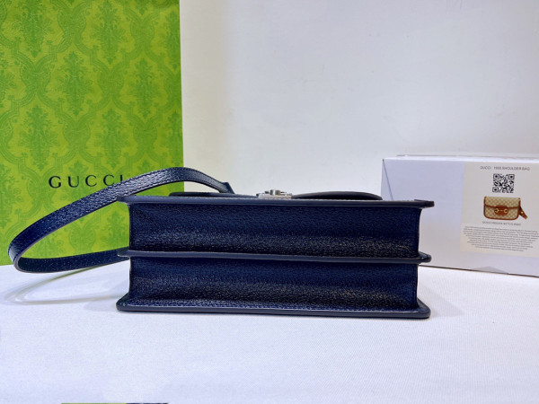 G*u*i ophidia small top handle bag with web