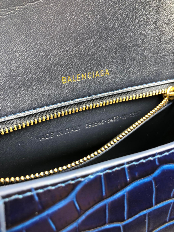Ba*len*cia*ga hourglass small top handle bag