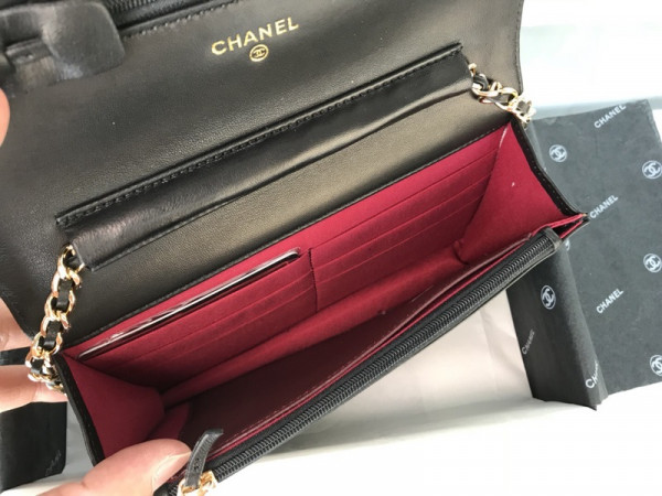 CL Flap Bag Lambskin With Gold / Silver Hardware
