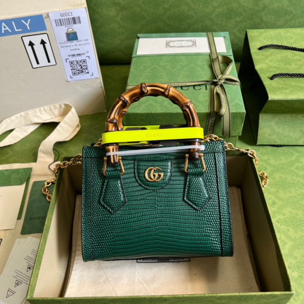 G*u*i diana lizard mini bag
