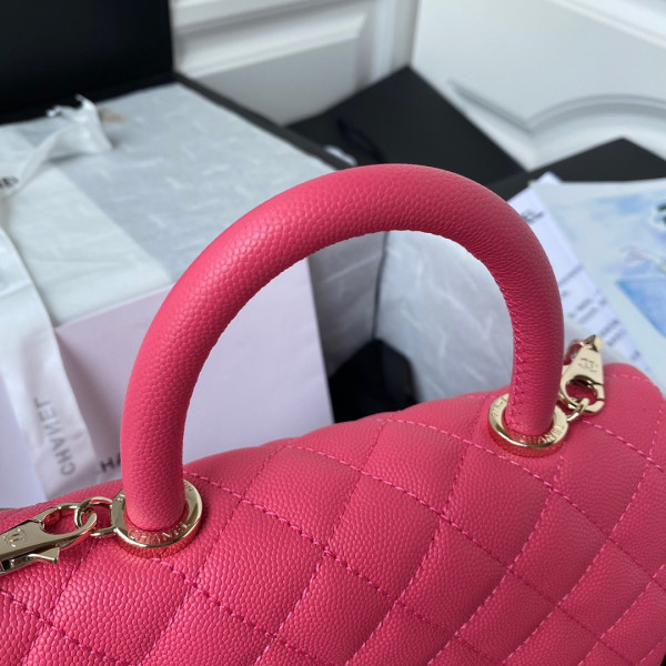 CL FLAP BAG WITH TOP HANDLE