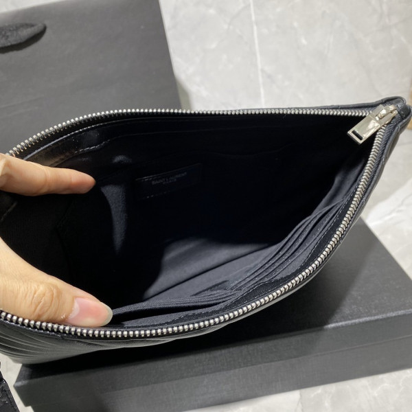 YSL MONOGRAM CLUTCH