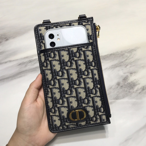 D*or 30 montaigne wallet with strap