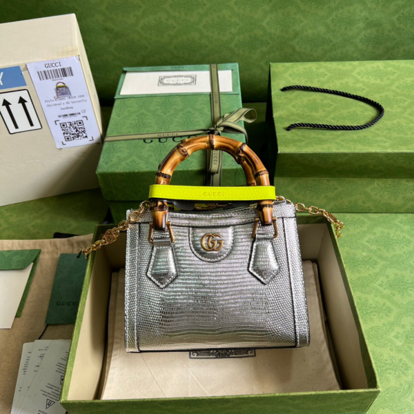 G*u*i diana lizard mini bag