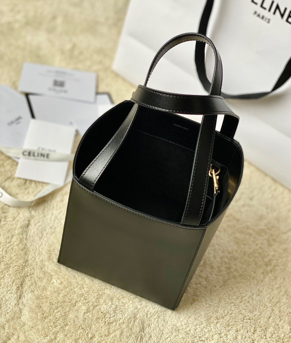 Ce**e cube bag cuir triomphe