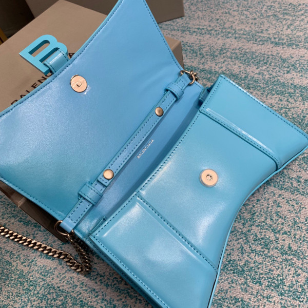 Ba*len*cia*ga hourglass chain bag