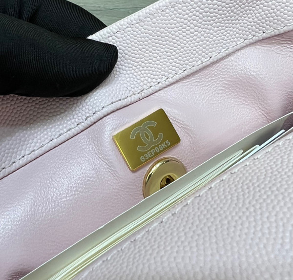 CL FLAP BAG WITH TOP HANDLE