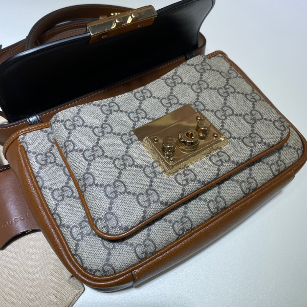 G*u*i padlock mini bag