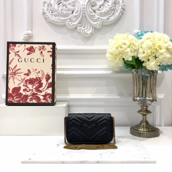 g*u*i gg marmont S*per mini bag