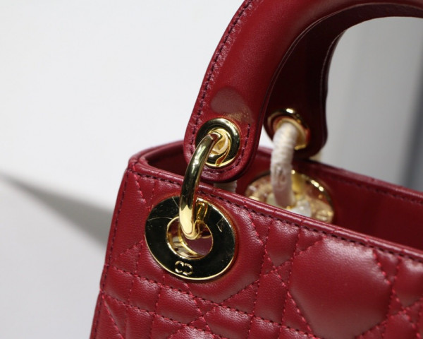 lady D*or mini with lambskin