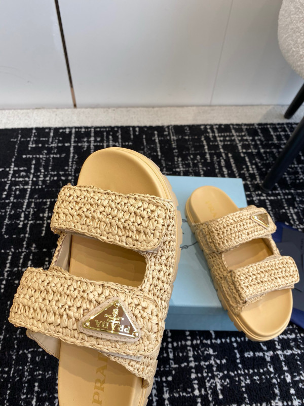 Pra*a sandals and slides