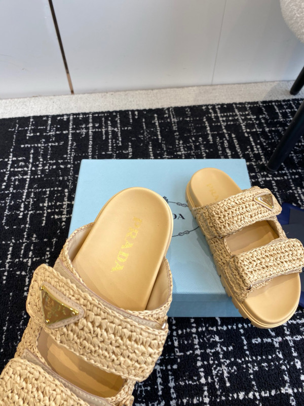 Pra*a sandals and slides