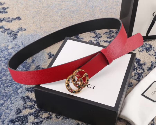 G*u*i calf leather belt