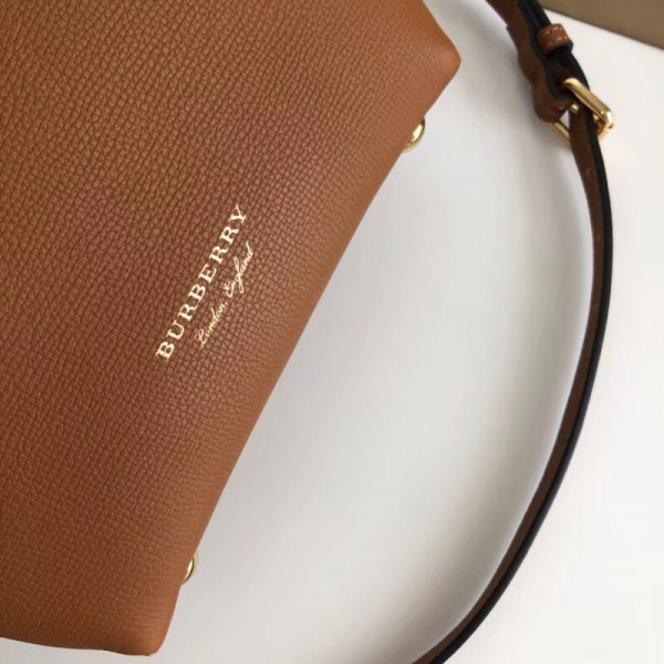 B**rry the baby banner in leather and house check