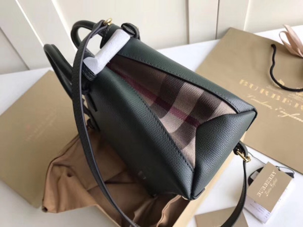 B**rry the small banner in leather and house check