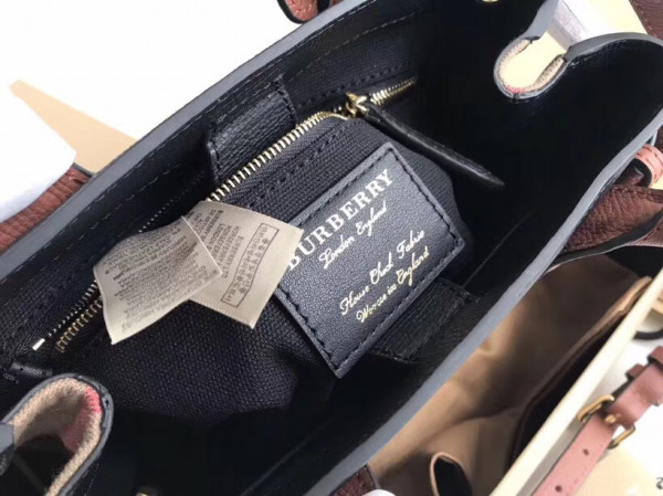 B**rry the small banner in leather and house check