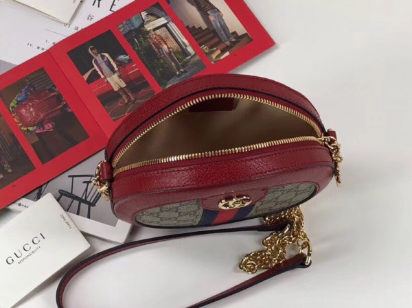 G*u*i ophidia mini gg round shoulder bag