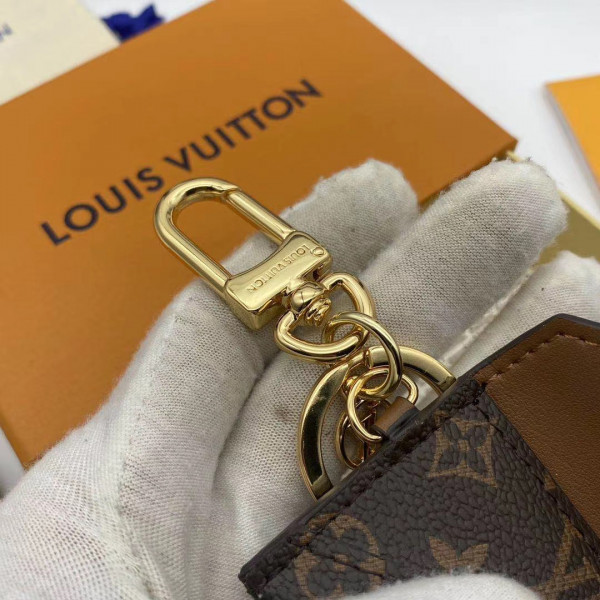l**is V*t*n kirigami pouch bag charm and key holder