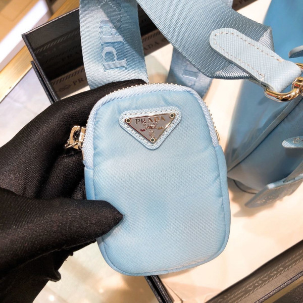 Pra*a nylon hobo bag