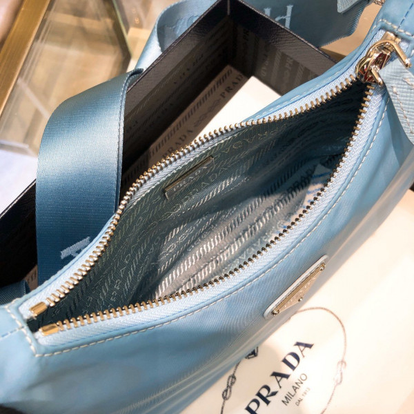 Pra*a nylon hobo bag