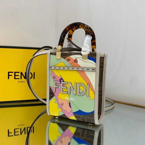 F**di mini sunshine shopper-13-18-6.5cm