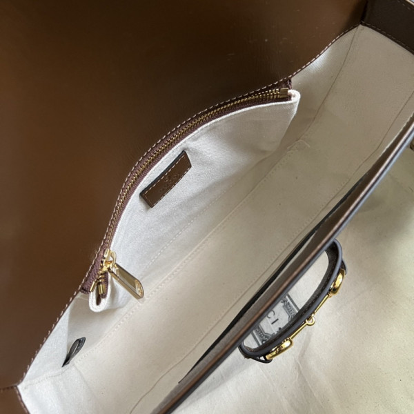G*u*i horsebit 1955 patchwork shoulder bag