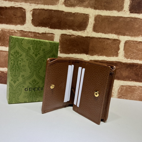 G*u*i horsebit 1955 card case wallet
