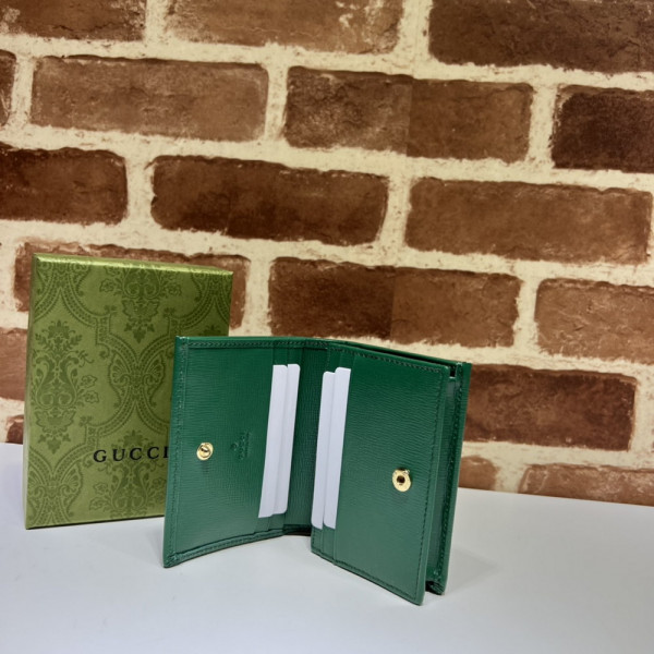 G*u*i horsebit 1955 card case wallet