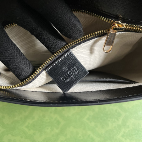 G*u*i horsebit 1955 patchwork shoulder bag