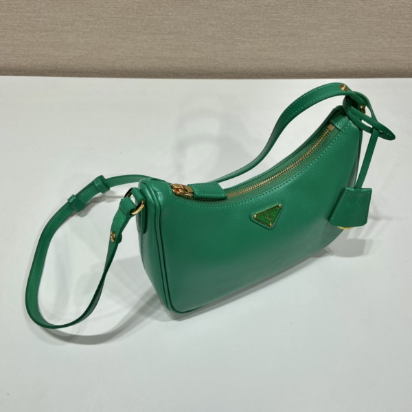Pra*a re-edition saffiano leather mini bag